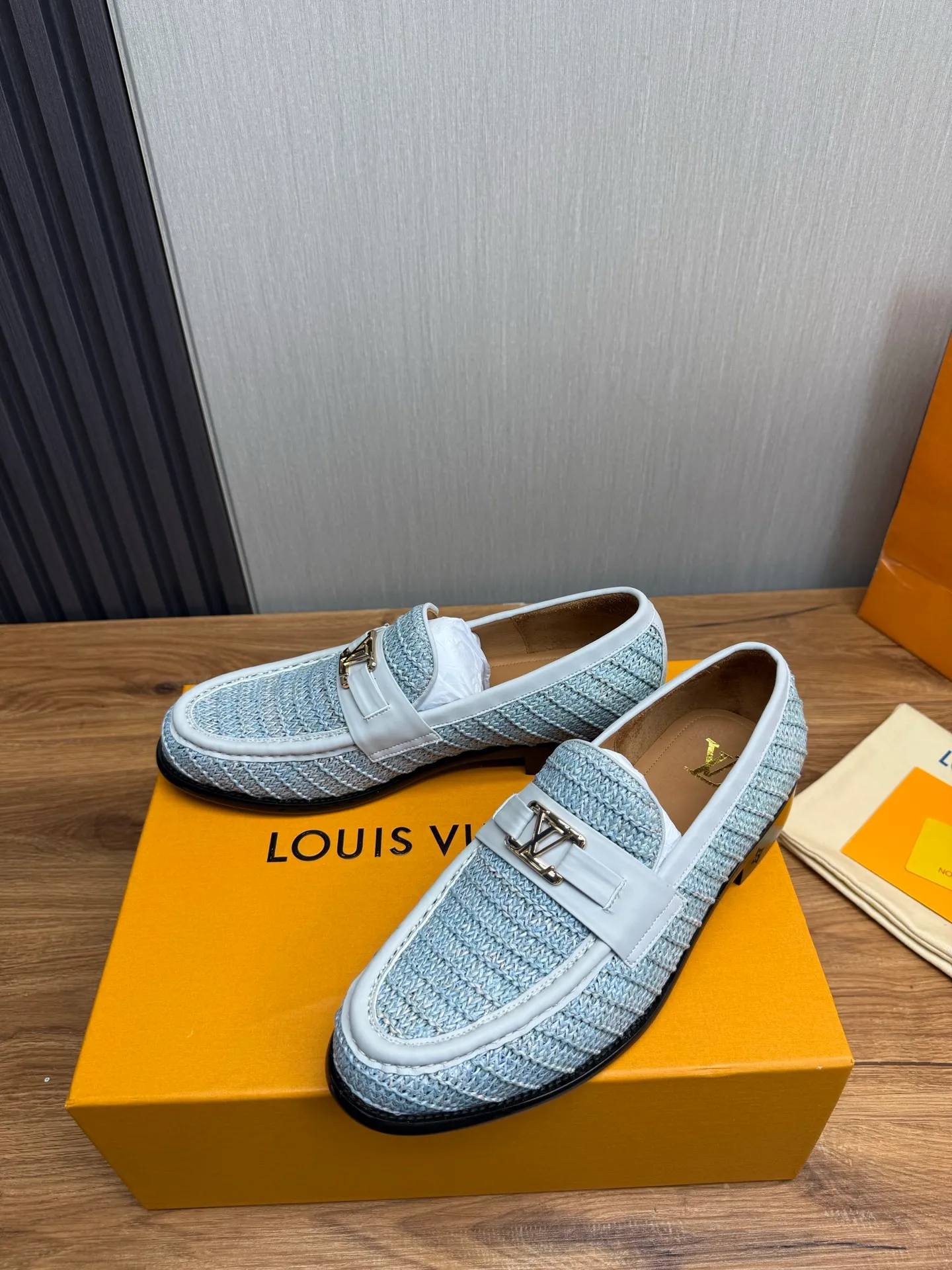 Factory 680💰 LV. Men's business casual leather shoes, all made of imported original brand leather, just to create a more comfortable wearing experience, original non-slip and wear-resistant outsole ✔️16-45 (38.45 non-returnable)